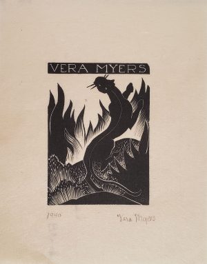 VERA MYERS Black Panther (Bookplate)