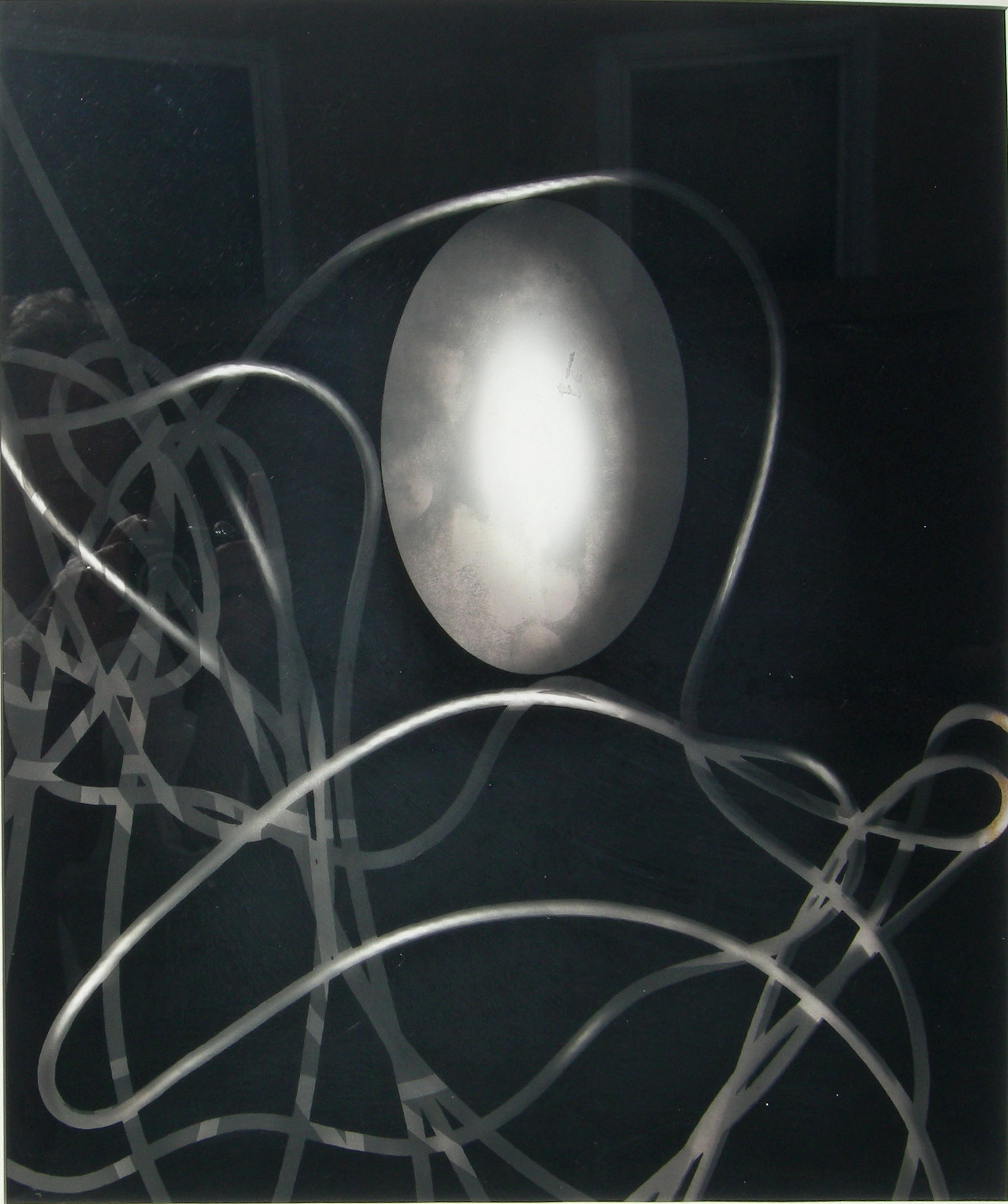 GYORGY KEPES Untitled-Egg Form with Lines
