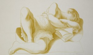 LORSER FEITELSON Girl Reading