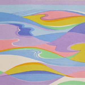 STANTON MACDONALD-WRIGHT Haiga #7-The spring sea swelling and falling all day