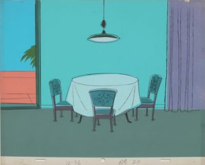 JULES ENGEL Alvin Show: Fancy (Dining Room Background)