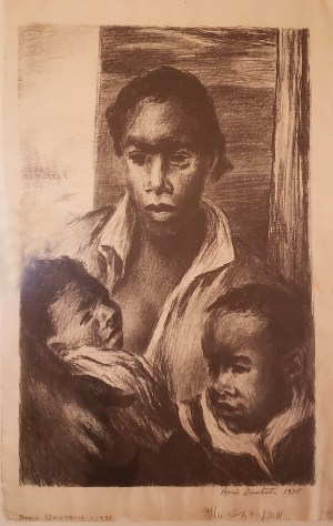 BORIS DEUTSCH Mother and Children