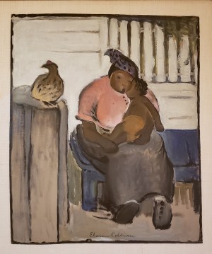 ELANOR COLBURN Mother and Child(w/fowl)