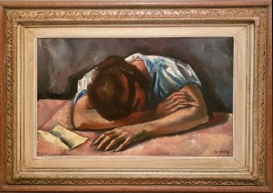 FRANCIS DE ERDELY Grieving Woman